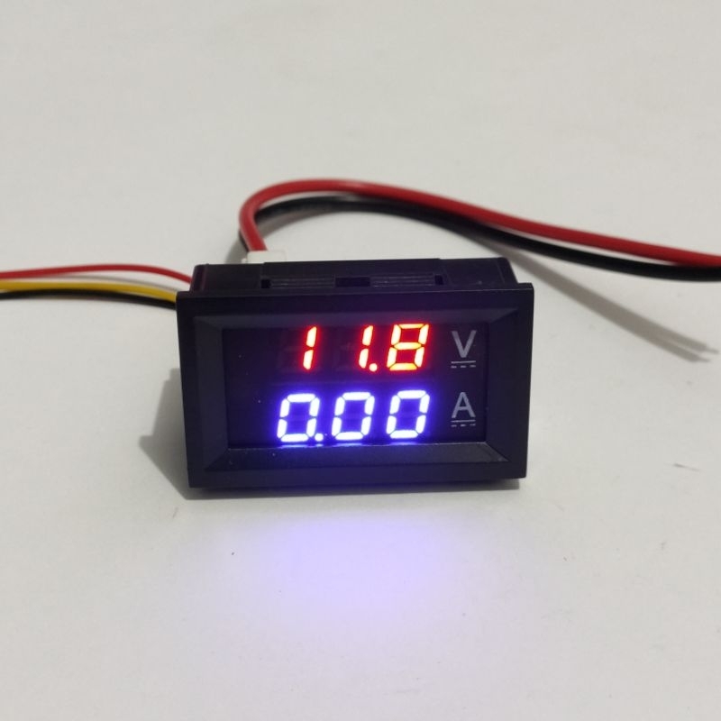 VOLT METER DC PLUS AMPERE METER
