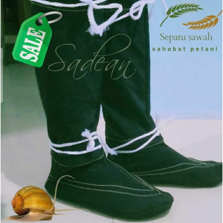 99 sale Sepatu keong khusus petani sawah anti cangkang keong dan kerang di buat dari bahan kain scub