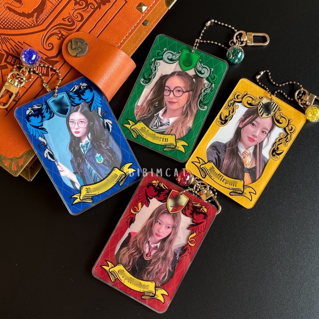 

KODE S3X BIBIMCAT Acrylic Card Holder Photocard Polaroid PC Frame Tag ID Card Case Cahol