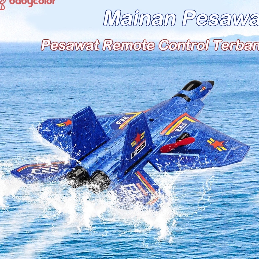 STAR BABYCOLOR Pesawat Remote Control Terbang RC Pesawat Mainan Pesawat Terbang SU35 RC Plane Terban