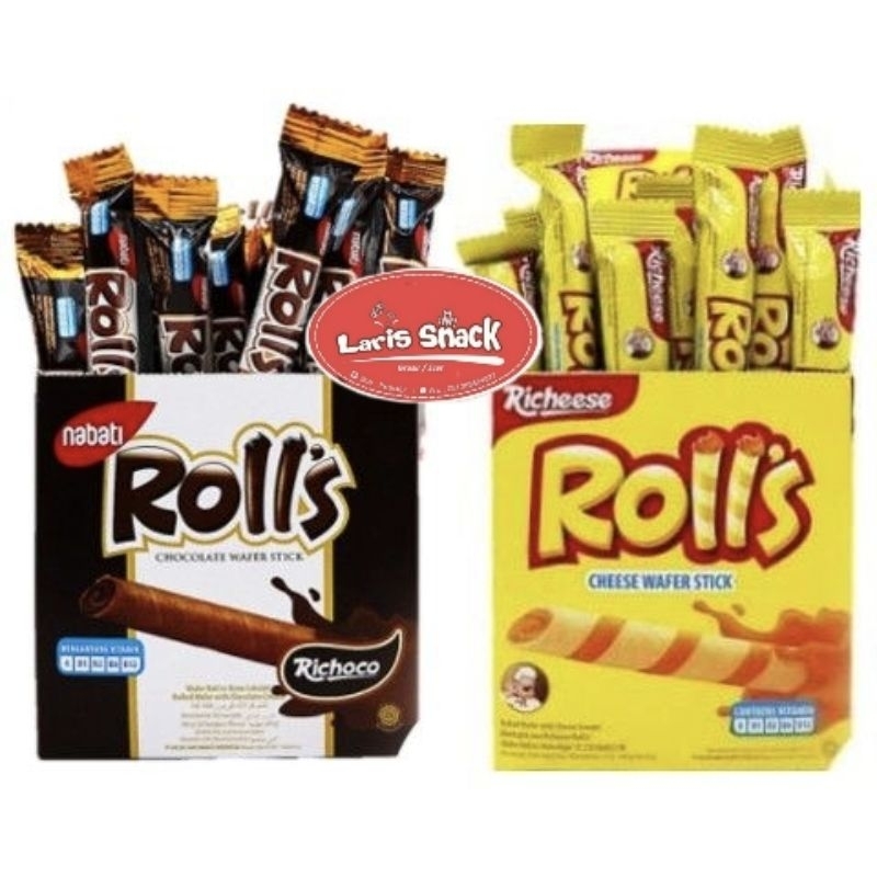 

Nabati Rolls 8gr (Isi 20 PCS)