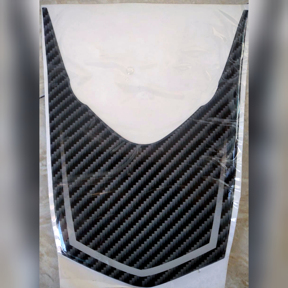 Emblem Cover Tail Ninja RR new Sticker Timbul carbon body belakang Kawasaki Ninja RR