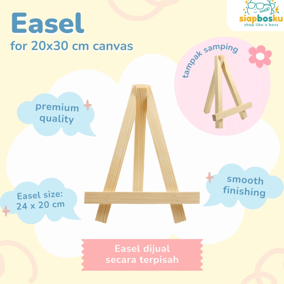 

Promo Untung STANDING EASEL 24x2 CM UNTUK KANVAS LUKIS PAINT BY NUMBER PENYANGGA LUKISAN PAINTING