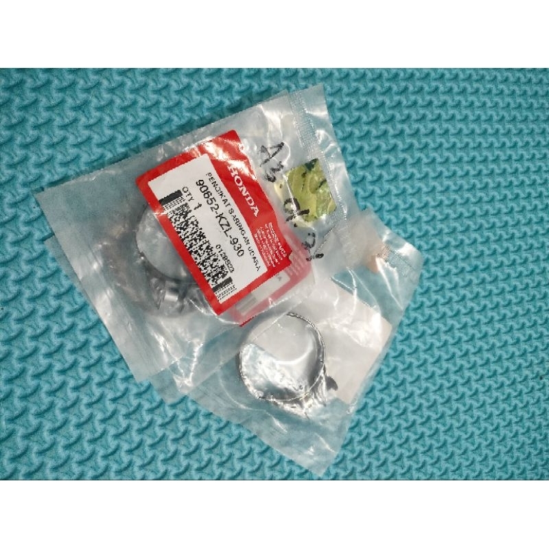 AHM 90652-KZL-930 Klem Kleman Pengikat Karet Filter Udara Beat Fi,Scoopy Fi,Vario 110Fi,Spacy Fi