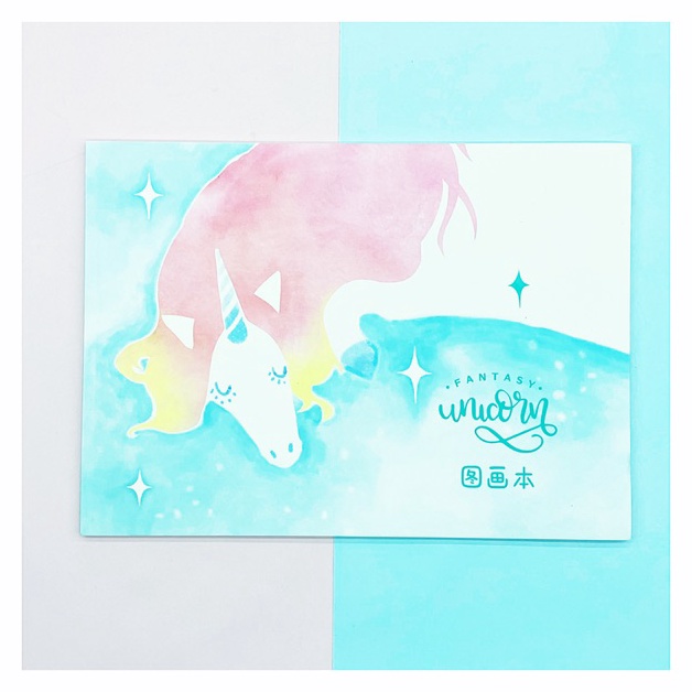 

ART U69X Buku gambar sketch book unicorn