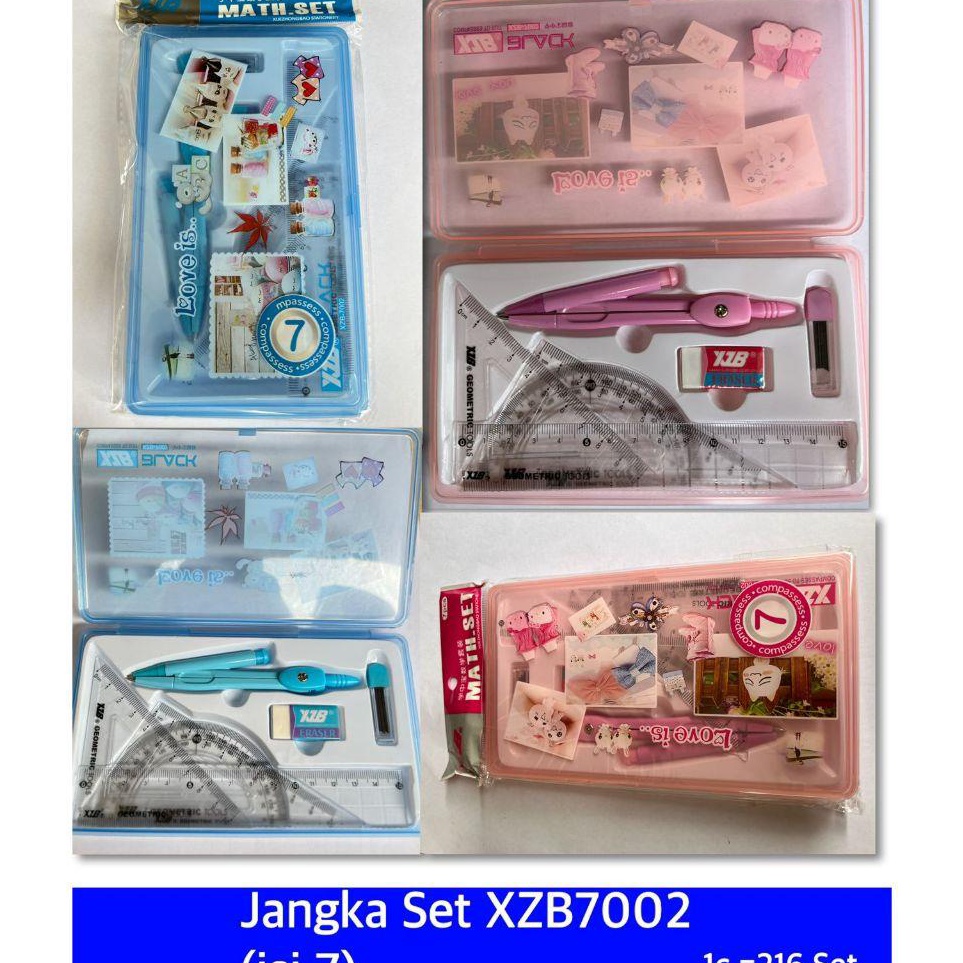 

Lebih Untung D Jangka Set XZB72 ISI 7 PCS