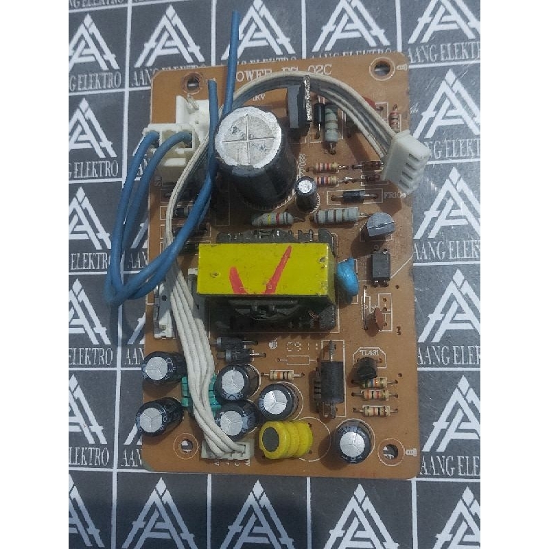 smps bekas digital receiver out 3.3v 12v 23v  bekas normal