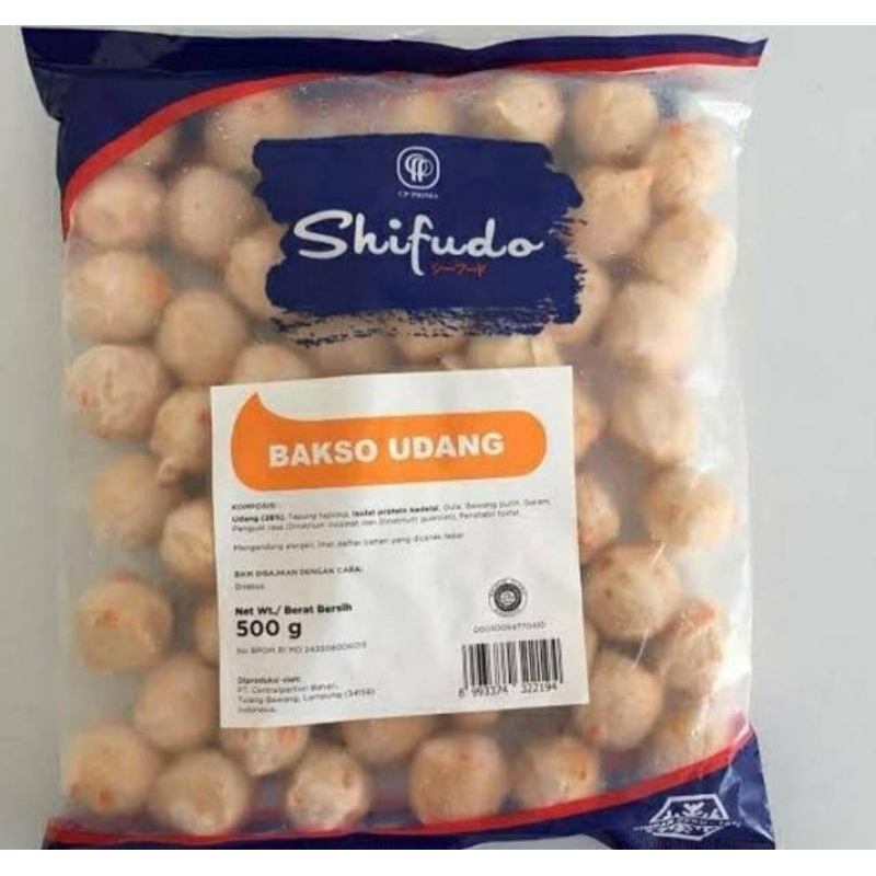 

sifudo Bakso Udang 500gr Murah