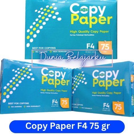 

Buruan Miliki Kertas HVS Folio F4 75 Gram Copy Paper HVS F4 CPB 1 RIM 5 Lembar