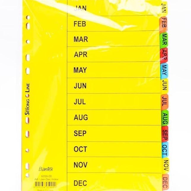 

Dapatkan Sekarang Pembatas Divider Bantex bulan JanDes