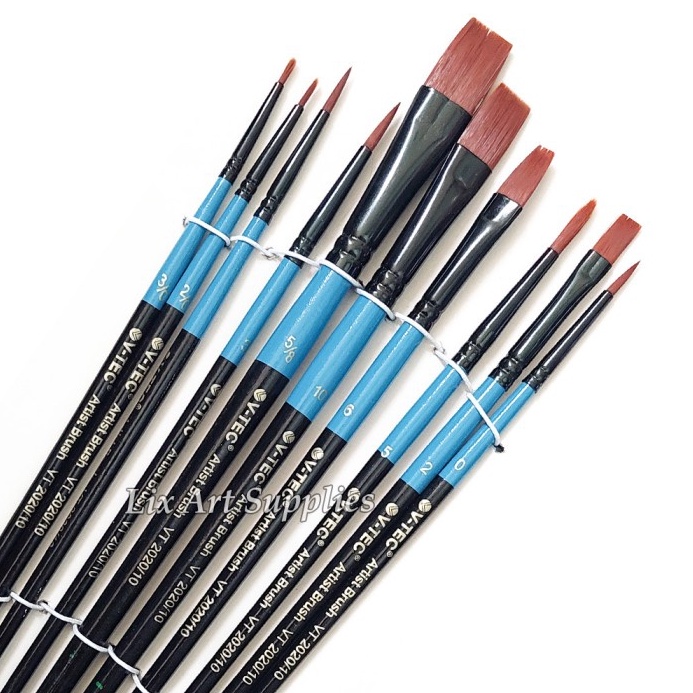 

KODE S3O9 Kuas Lukis Set 1 VTec Brush Set 1 VT 22