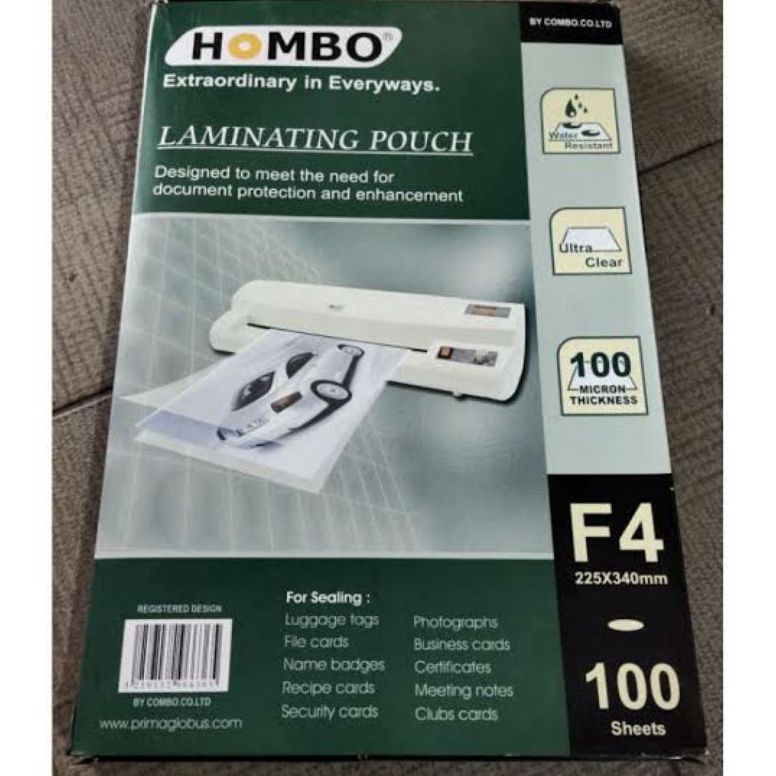 

ART M56Y ISI 1 LBR PLASTIK LAMINATING F4 HOMBO LAMINATING F4 HOMBO