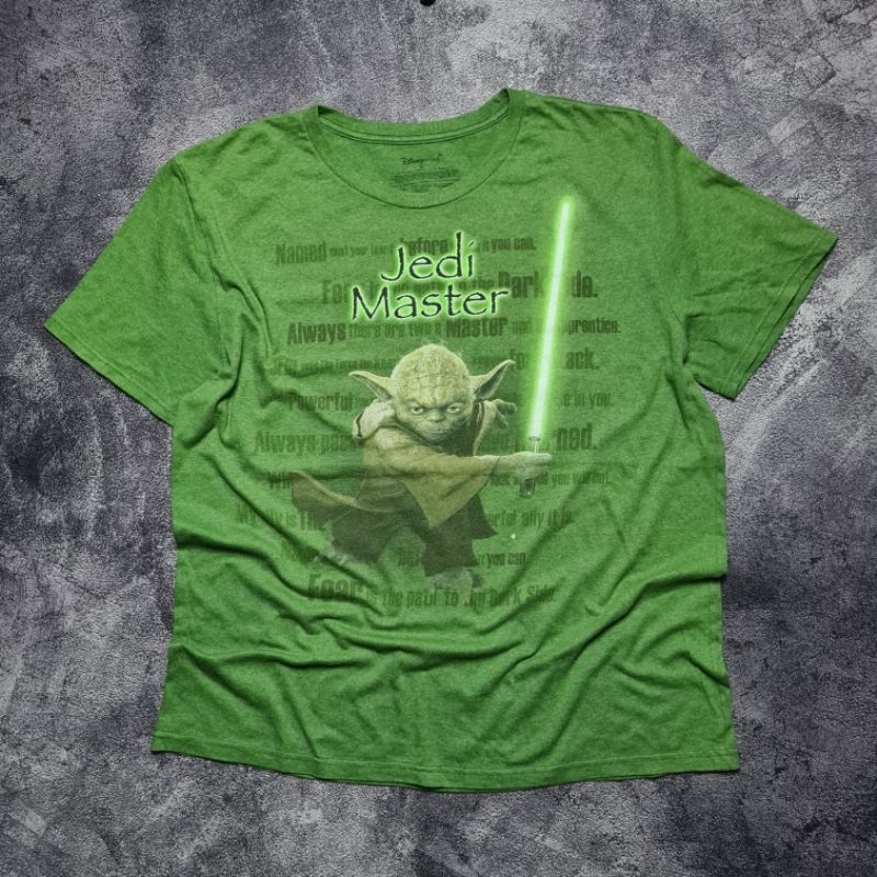 T Shirt Baju Jedi Master Official Disney Vintage Second