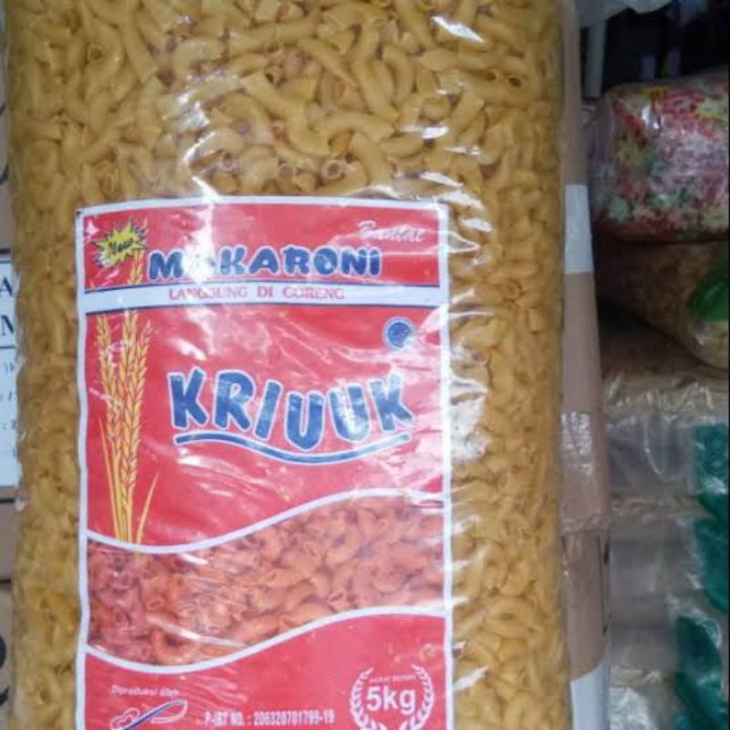

Makaroni kriuk bantet mentah