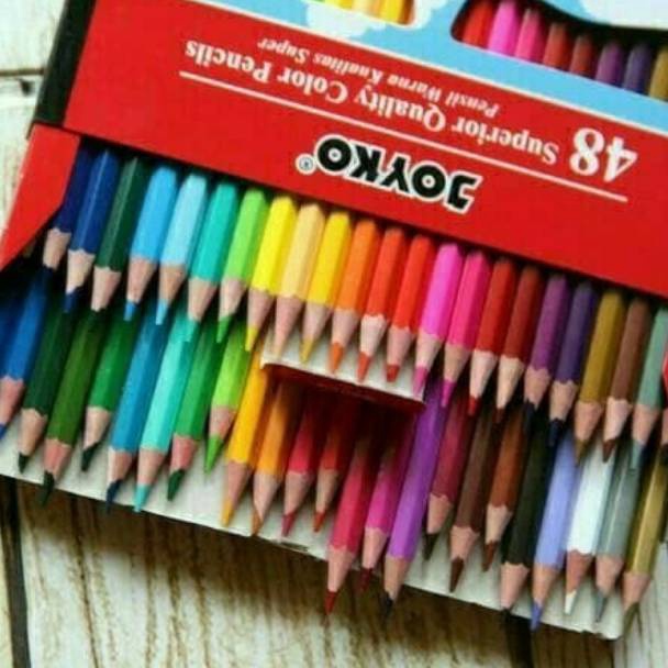 

ART T53Y Pensil Warna Joyko 48 Warna Color Pencil Joyko