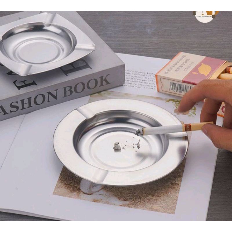 Asbak Alumunium/ Asbak Rokok / Asbak Roko Stainless / Asbak Rokok Murah / Asbak Rokok Kotak