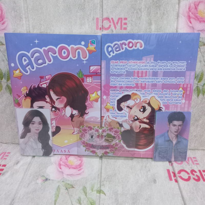 Buku Novel Aaron by Daasa (Photocard Habis)