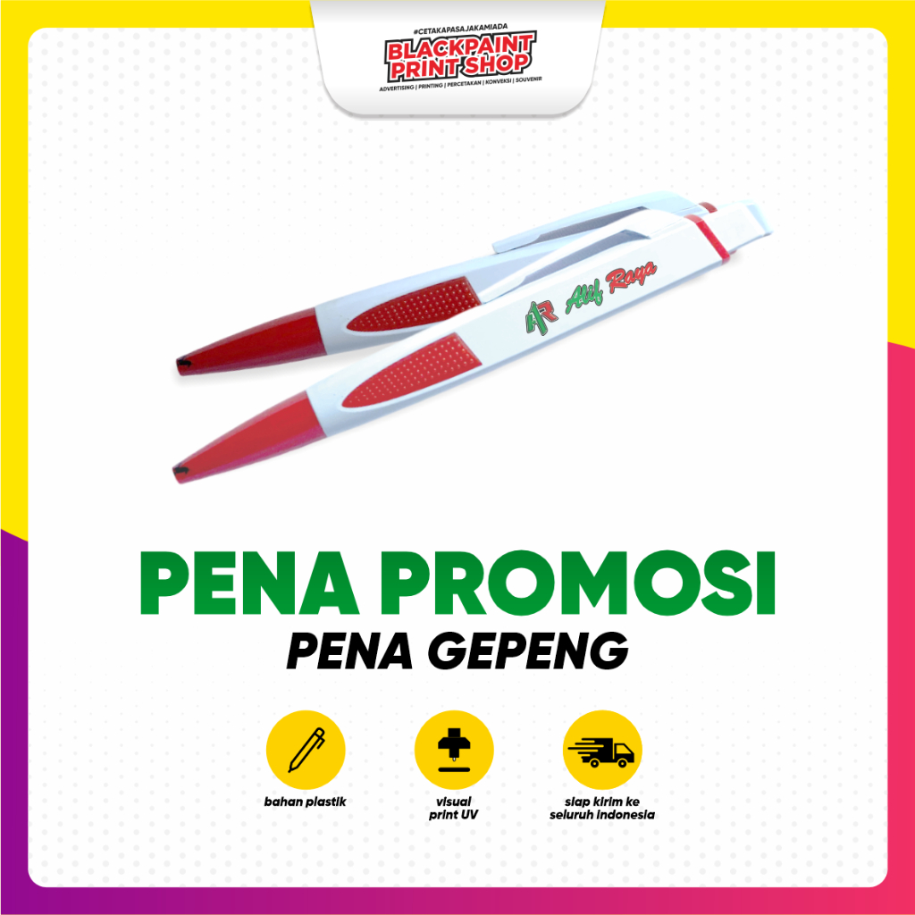 

Pena Gepeng / Pena Custom / Pena Branding / Pulpen