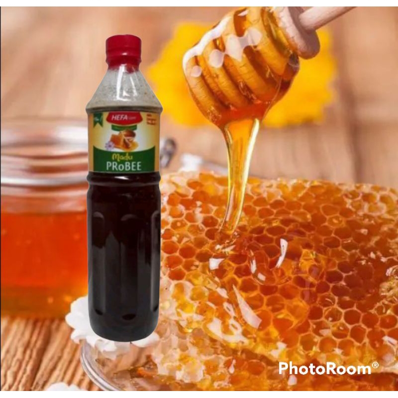 

MADU MURNI honey probee gold hefa 1kg mengandung beepolen propolis royal jely asli original garansi