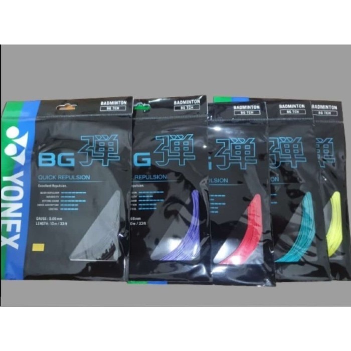 SENAR YONEX- STRING BADMINTON BG 6 CH / BG6 TAN NEW MURAH