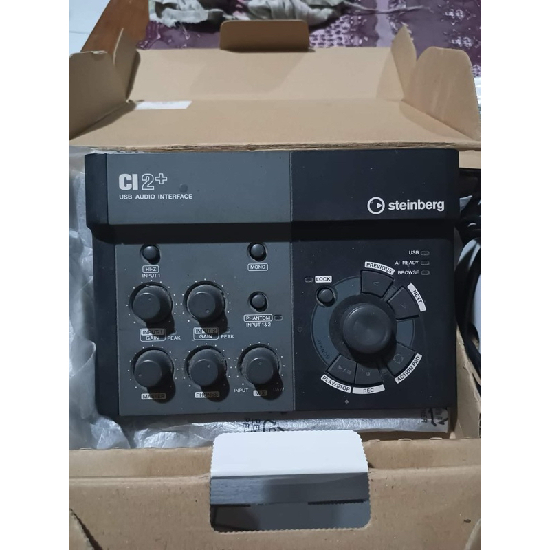 SOUNDCARD YAMAHA STEINBERG CI2+ LIKE NEW JARANG PAKE