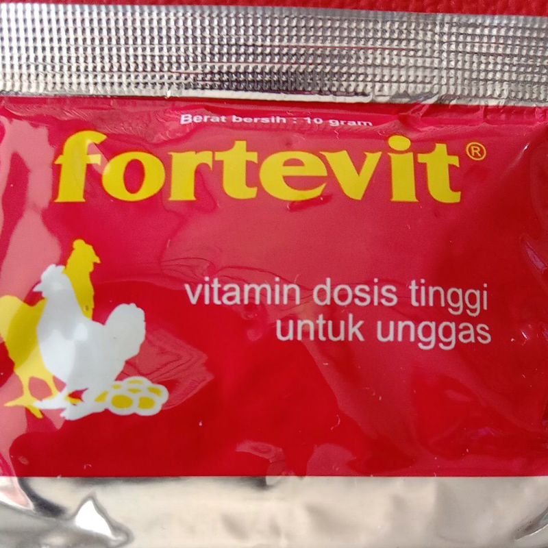 Fortevit 10 gr Medion / Multivitamin Ayam Premium / Vitamin Ayam Dosis Tinggi / Vitamin Ayam Petelur