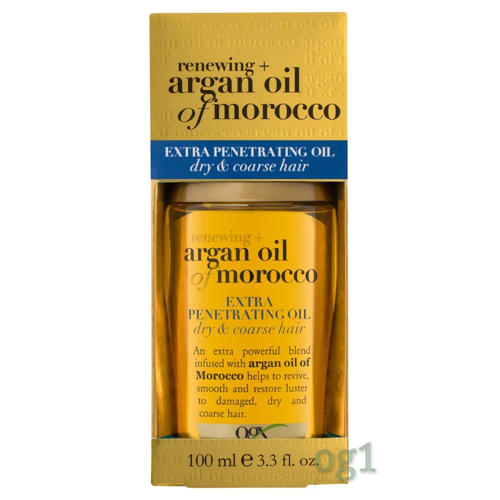 OGX Renewing+ Argan Oil Of Morocco EXTRA Penetrating Oil For Normal To Damaged Hair 100ml
