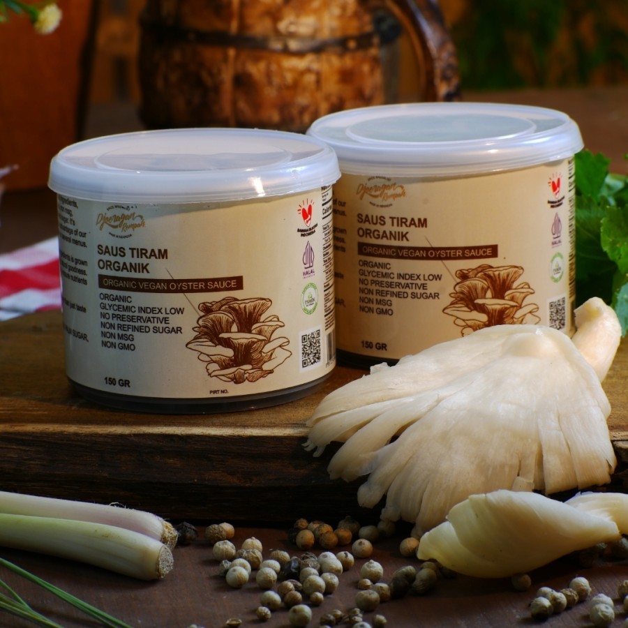 

RB Saus Tiram Vegan Organik Organic Vegan Oyster Sauce by Djoeragan Rempah