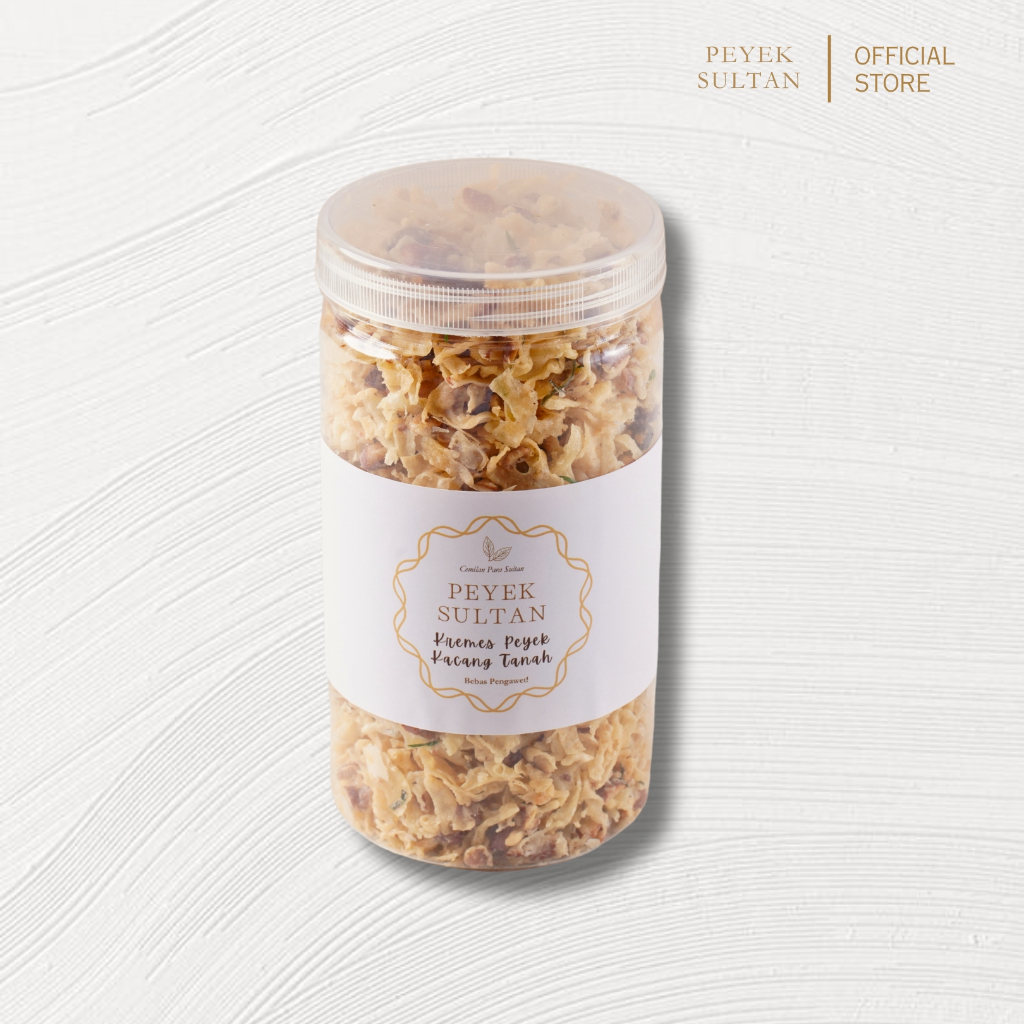 

QH PEYEK SULTAN - Bundling Kremes Peyek Kacang Tanah (300 gram)
