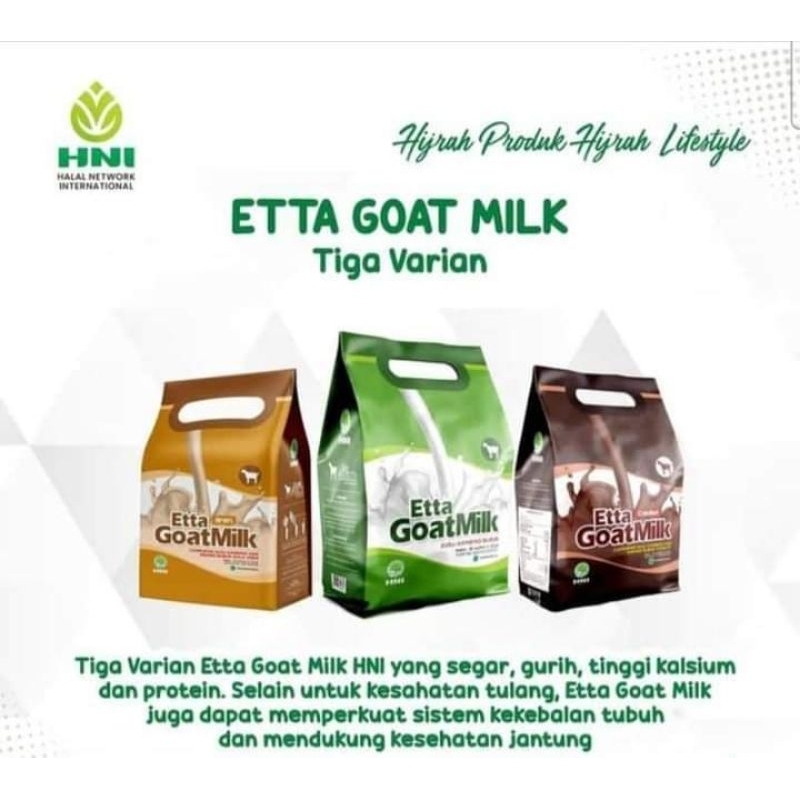 

Etta Goat Milk HNI