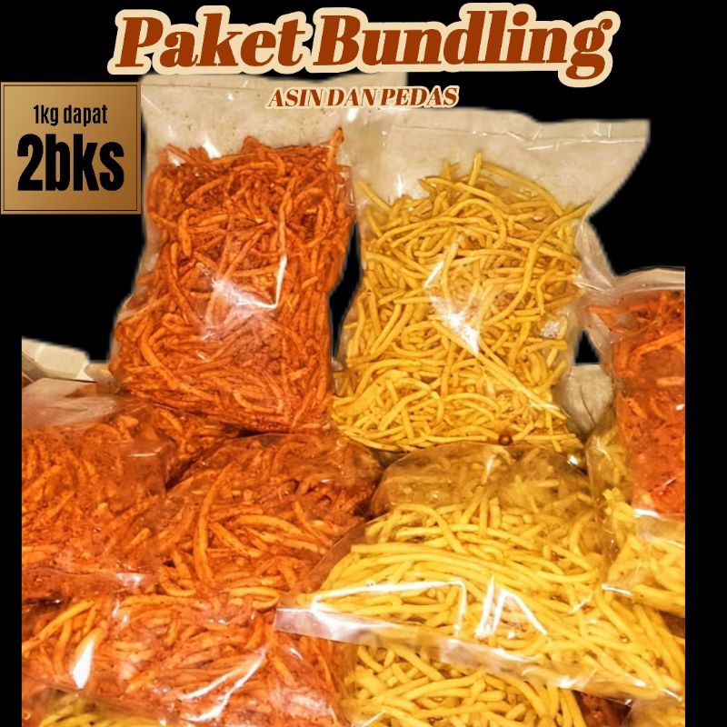 

PAKET BUNDLING Mie Sistik Renyah dapat 2bks extra Pedas Gurih Nikmat TERMURAH