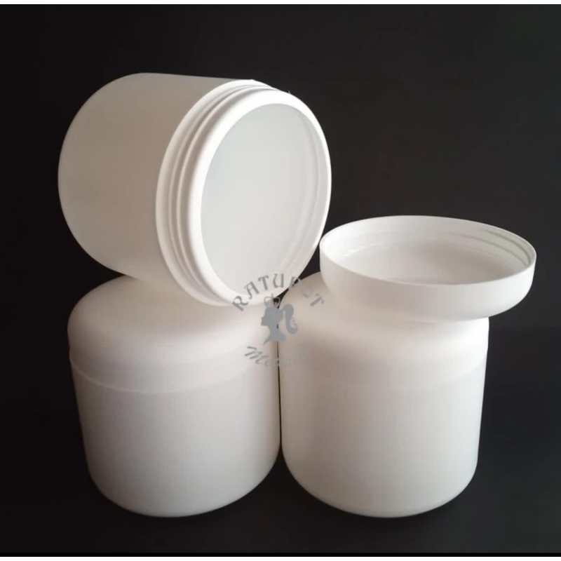 pot kosmetik lulur waxing scrab 500 ml putih dove serbaguna