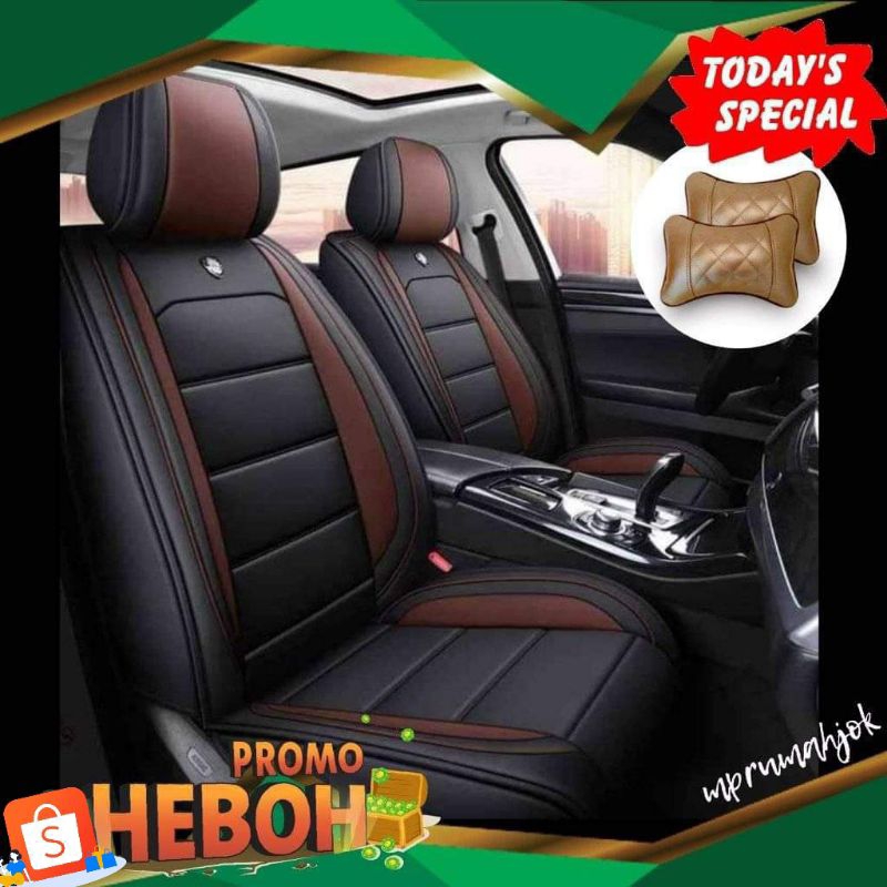 Sarung jok/cover jok mobil Mbtech original Agya Sirion Brio Etios Vios City Baleno Soluna Datsun mir
