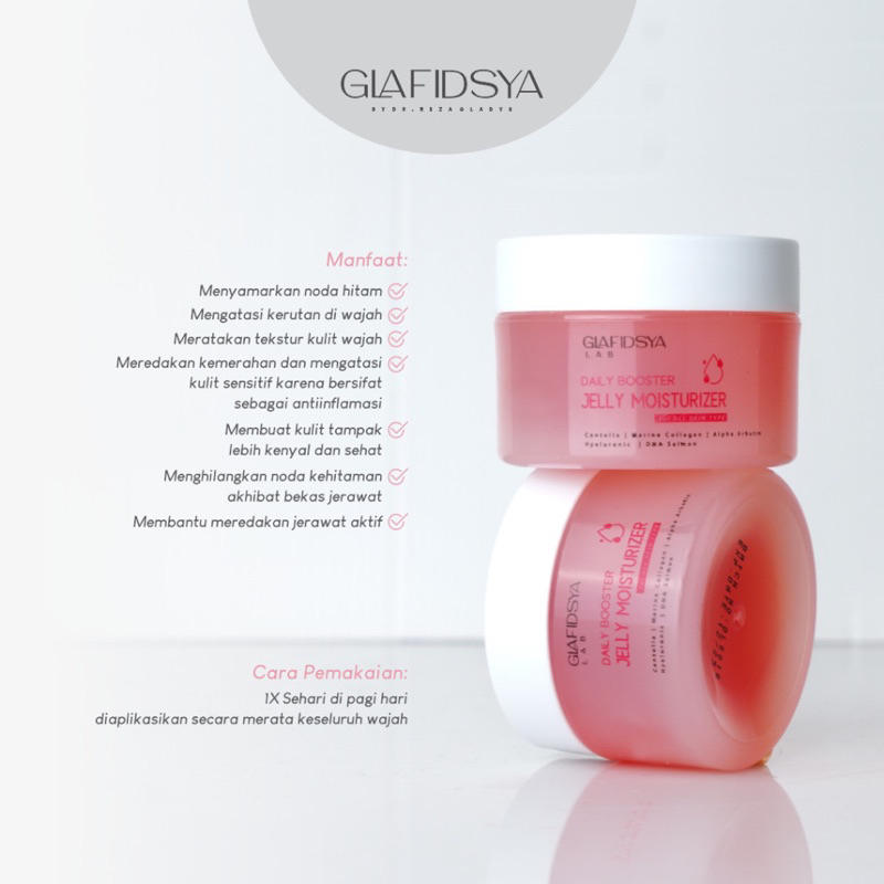 glafidsya dr reza DAILY BOOSTER MOISTURIZER JELLY