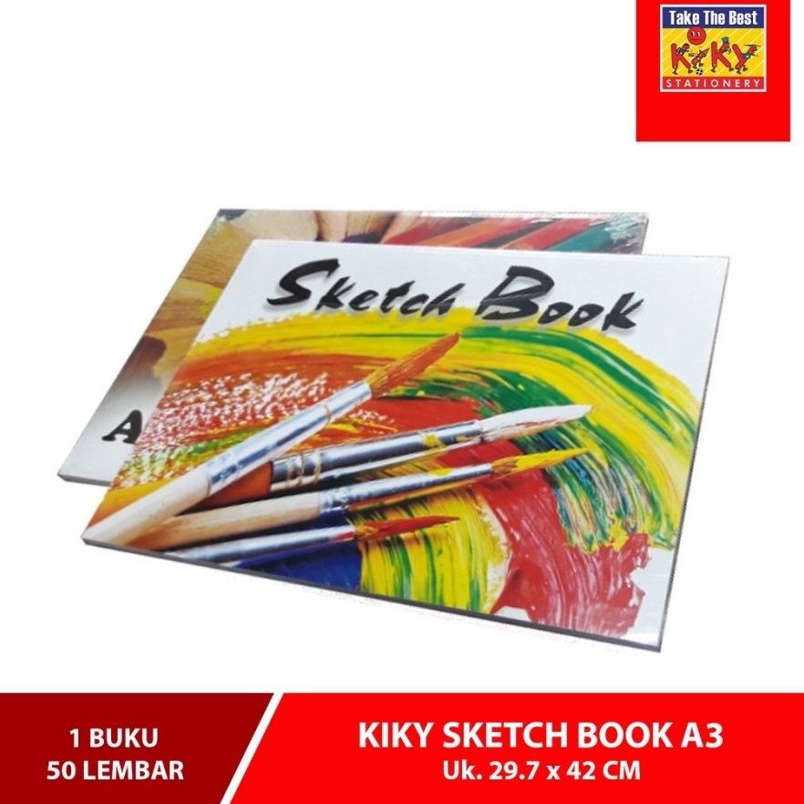 

KODE O2D9 1pcsKIKY Sketch Book Buku Sketsa Ukuran A3 isi 5 lembar