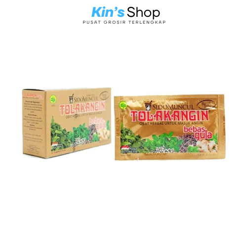 

Tolak Angin Cair Minuman Herbal Bebas Gula 1 Box [5 sachet / Box]