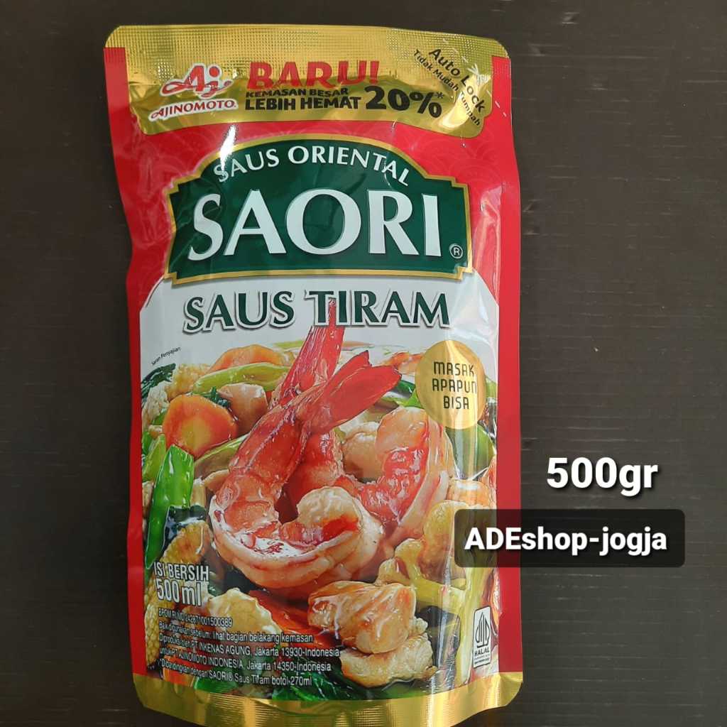 

Saori Saus Tiram 500 ml oriental ajinomoto oyster sauce saos