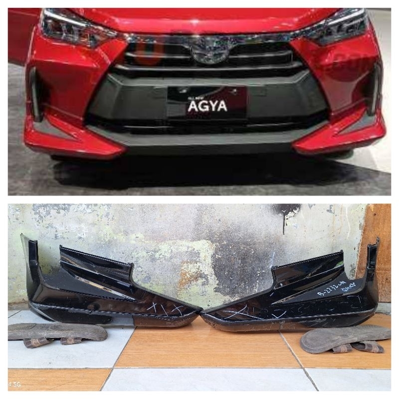 bodykit depan agya 2023 2024