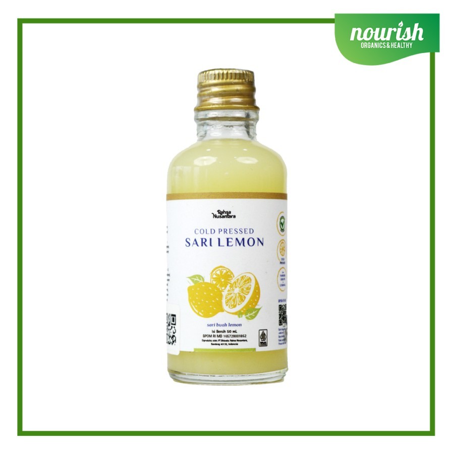 

Rahsa Nusantara, Sari Lemon Premium MINI Juice Murni Lokal Asli / HALAL 50mL