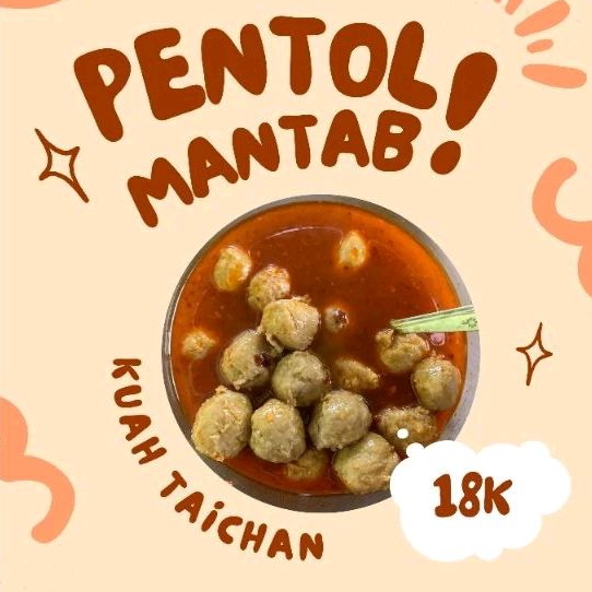 

F00DIVERSE - Pentol Kuah Taichan/Cilok kuah Taichan