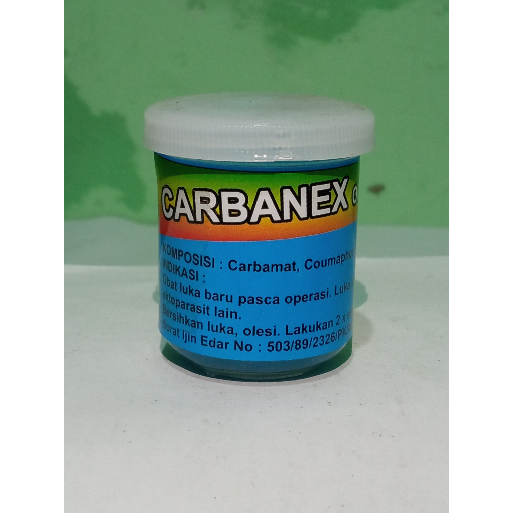 Carbanex Obat Luka Gatal Parasit Koreng Scabies Gudik Kambing Sapi Kerbau