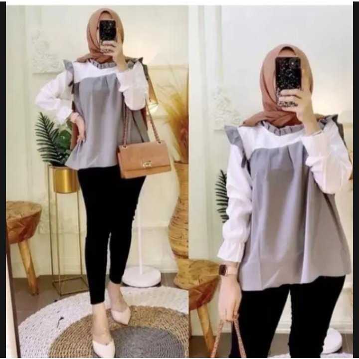 Atasan wanita rempel baju atasan wanita terviral