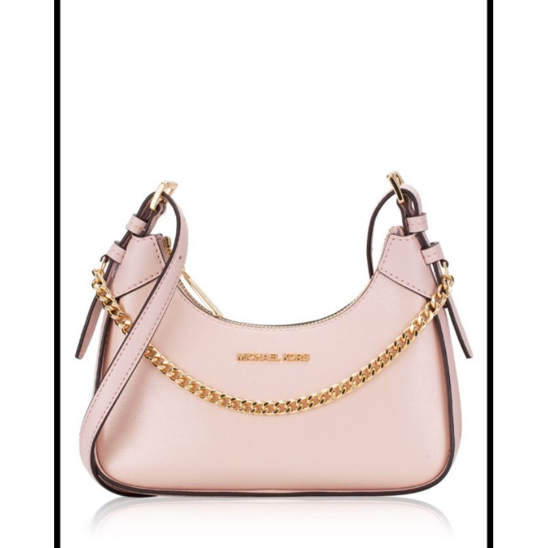 new tas MK Wilma xbody pink original bag