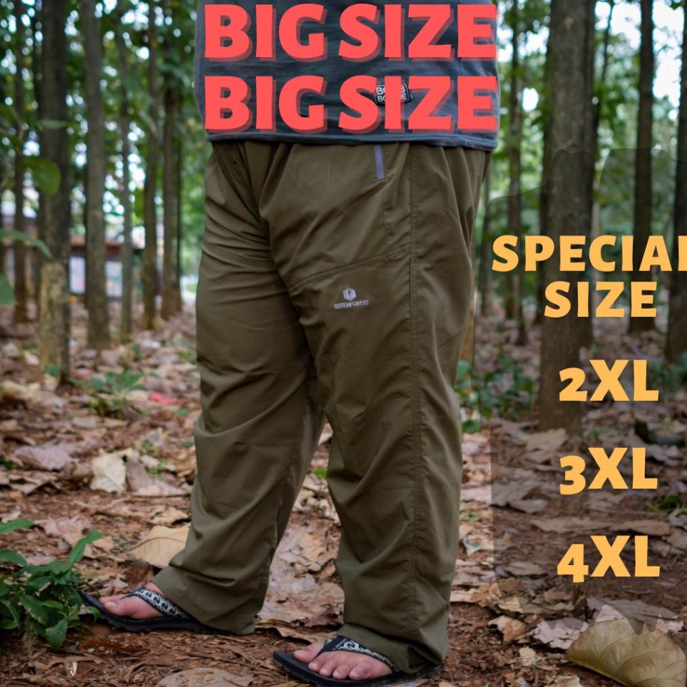 Greenforest Suren Celana Gunung Panjang Jumbo Big Size Pria dan Wanita  Celana Outdoor Jumbo ART K5L