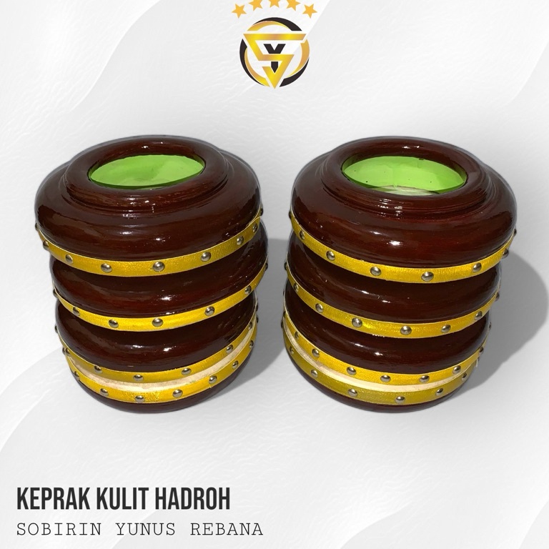 KODE P76F Keprak Kulit Keprak Hadroh Keprak Donat Kayu mangga