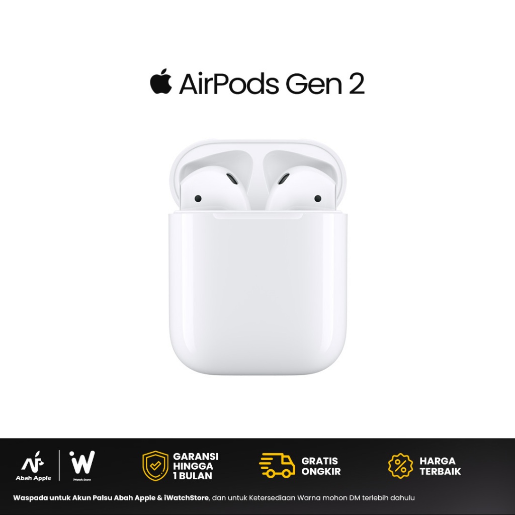 AirPods Gen 2 Original (SECOND)