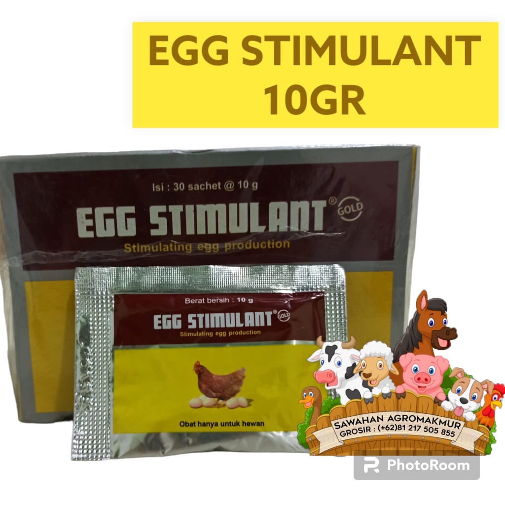 egg stimulant 10gram vitamin perangsang ayam bebek burung petelur
