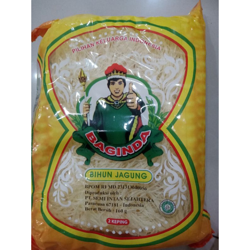 

Bihun Jagung Baginda