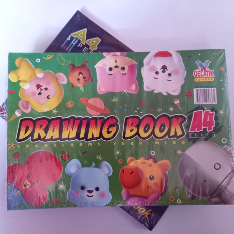 

ART F1W Buku Gambar A4 Drawing book 1 pack isi 1 pcs