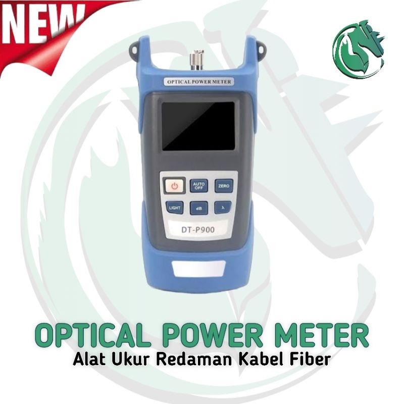 Tester Kabel Fiber Optik OPM Optical Power Meter Optical Multimeter Fiber Optic